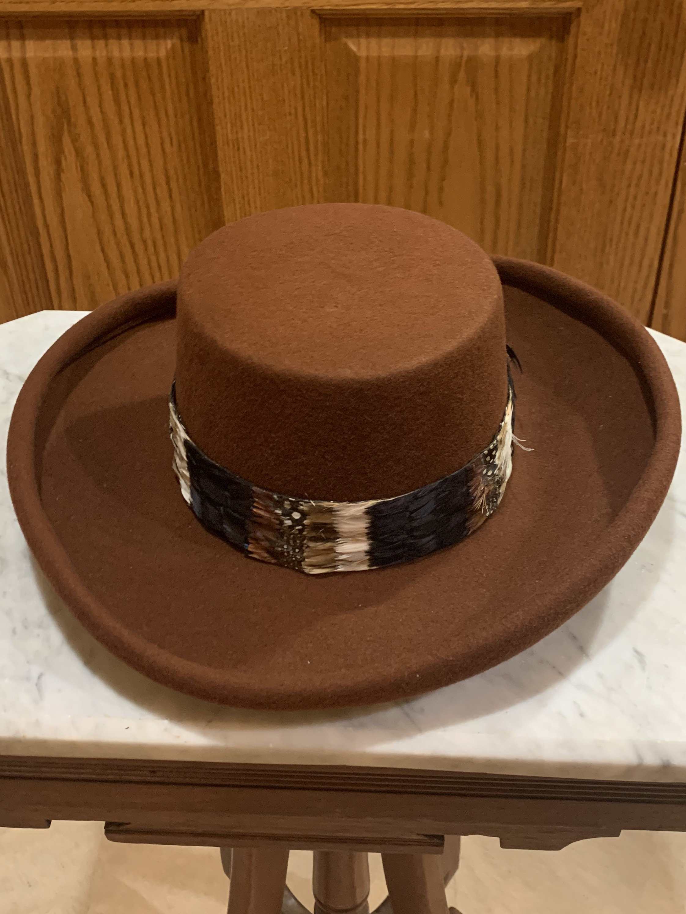 Stylish Bollman Hat Company 100% Wool Doeskin Felt Hat Made  display picture 1
