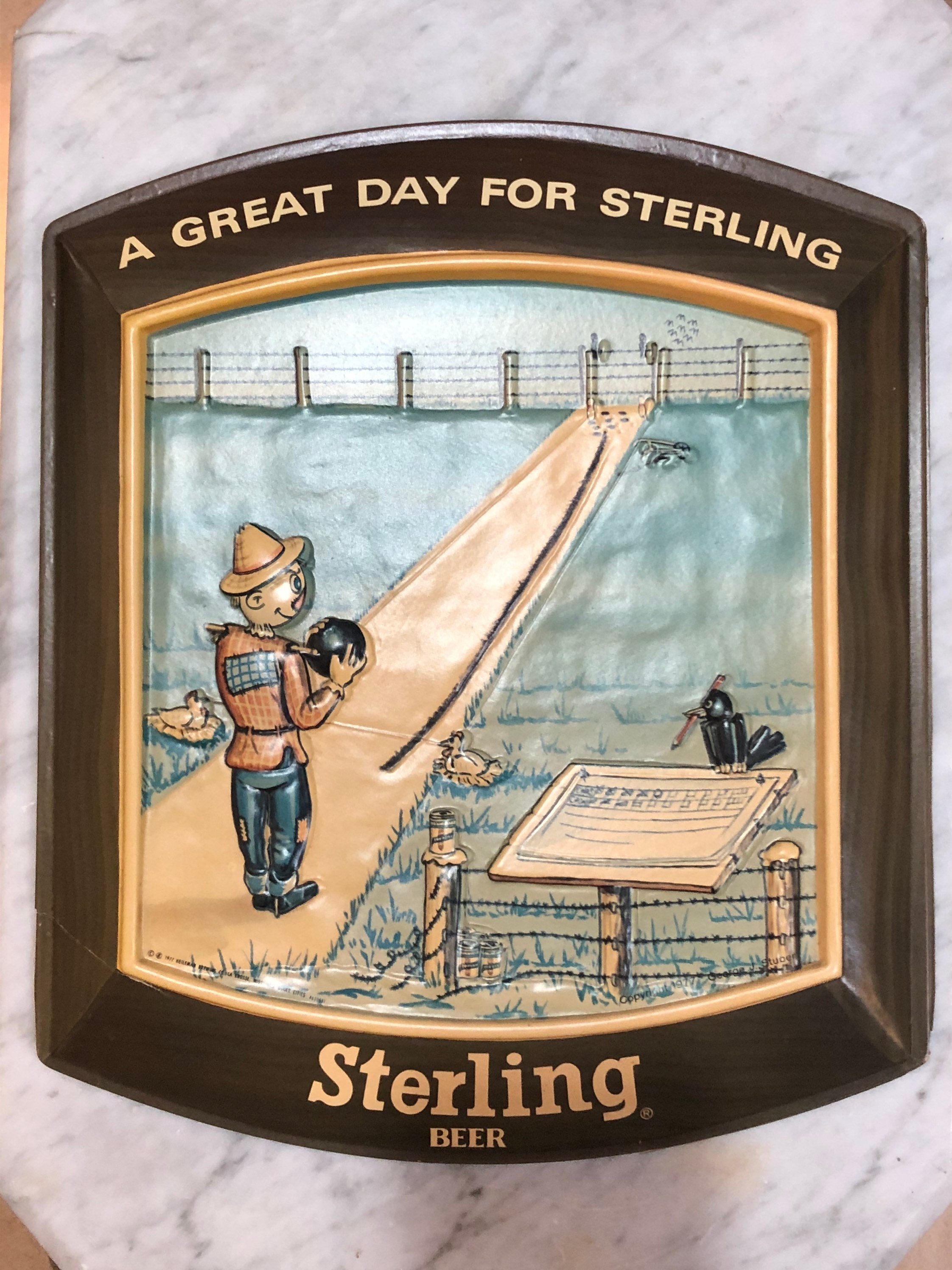 Sterling Beer Sign - Etsy