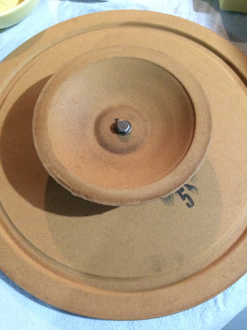 Vintage 1950's Lazy Susan Made in California USA Pottery Etsy