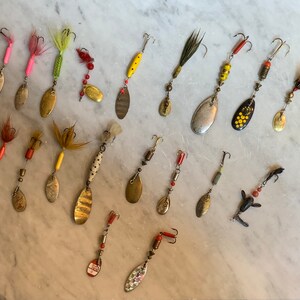 Set of Spinner Fishing Lures -  India
