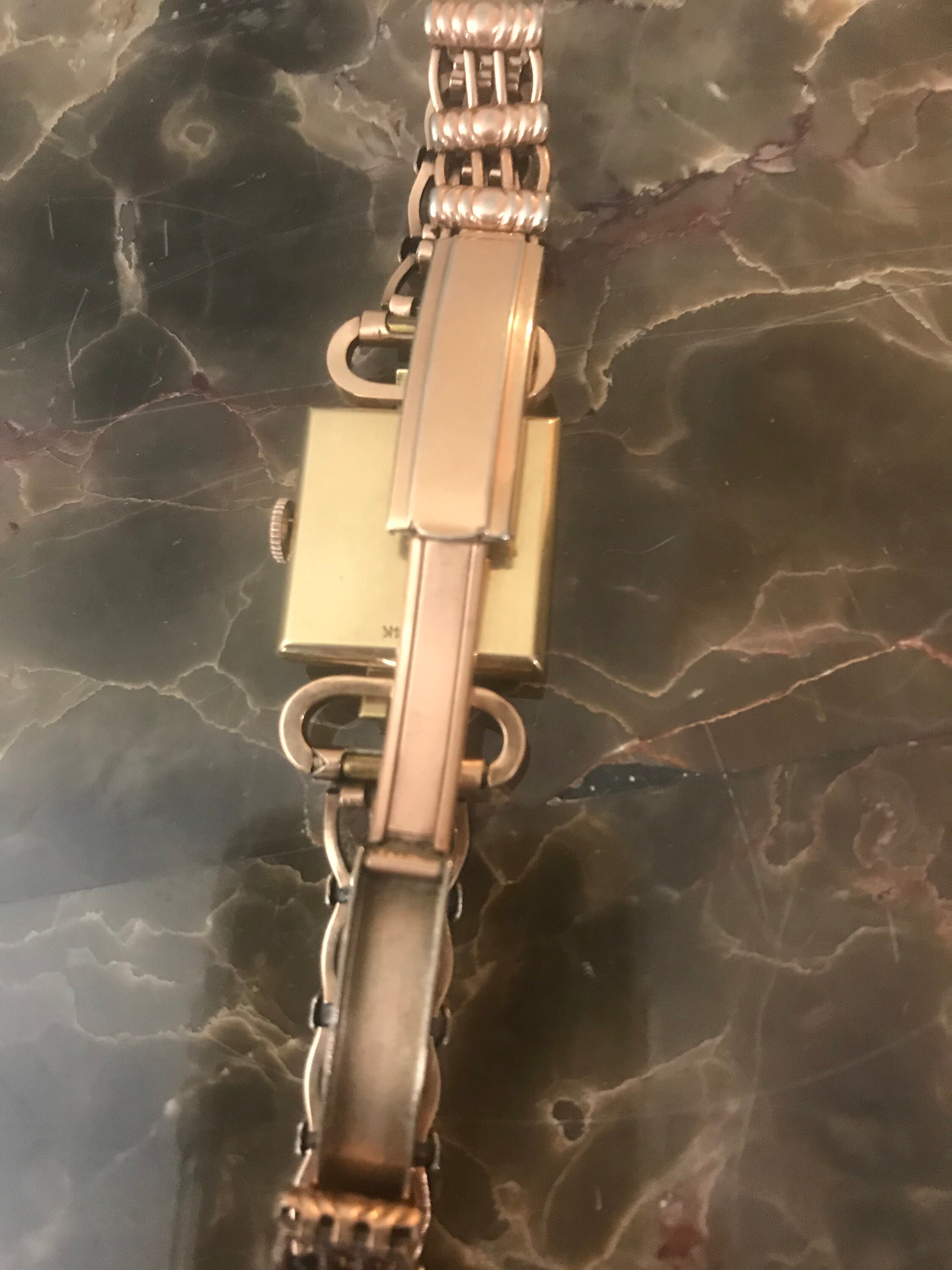 1950s Longines 14 Karat Rose Gold Watch With Original Rose | Etsy
