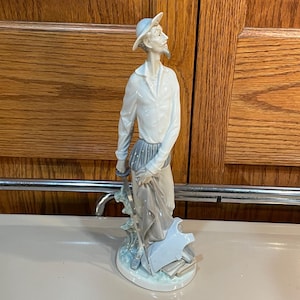 Vintage Original 1973 - 1974 Retired Lladro Porcelain Don Quixote