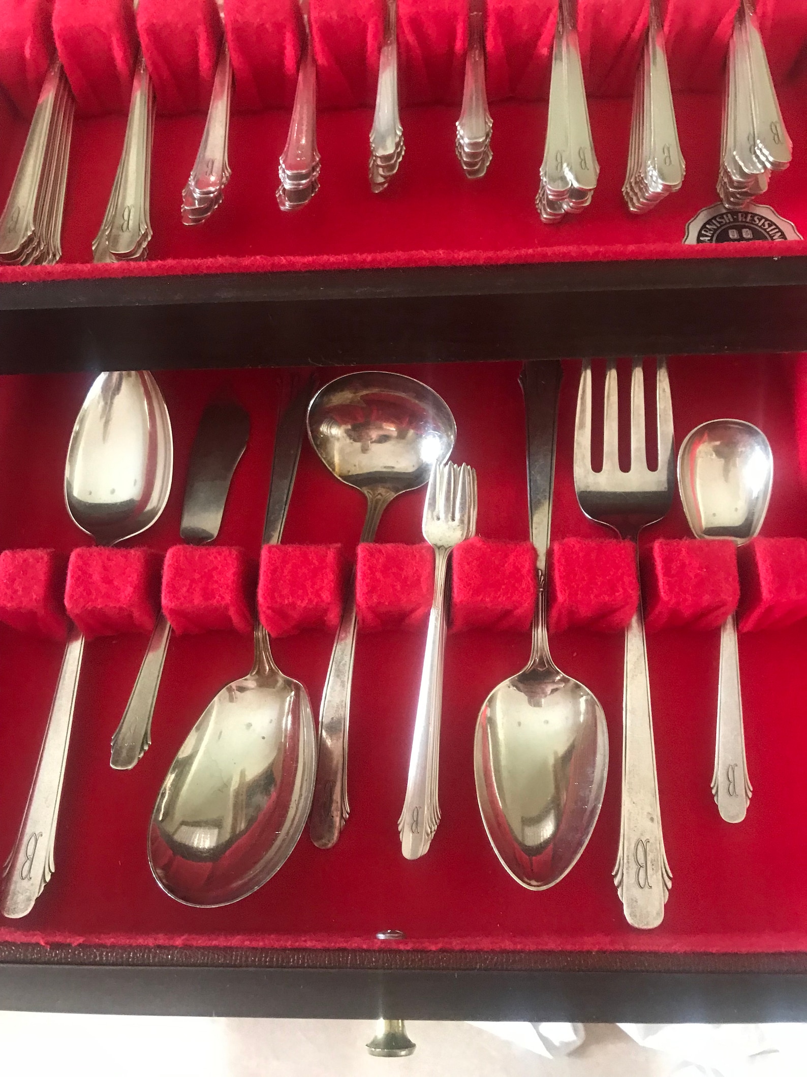 1930s Gorham Sterling Silverware Set Patented 1930 86 Etsy