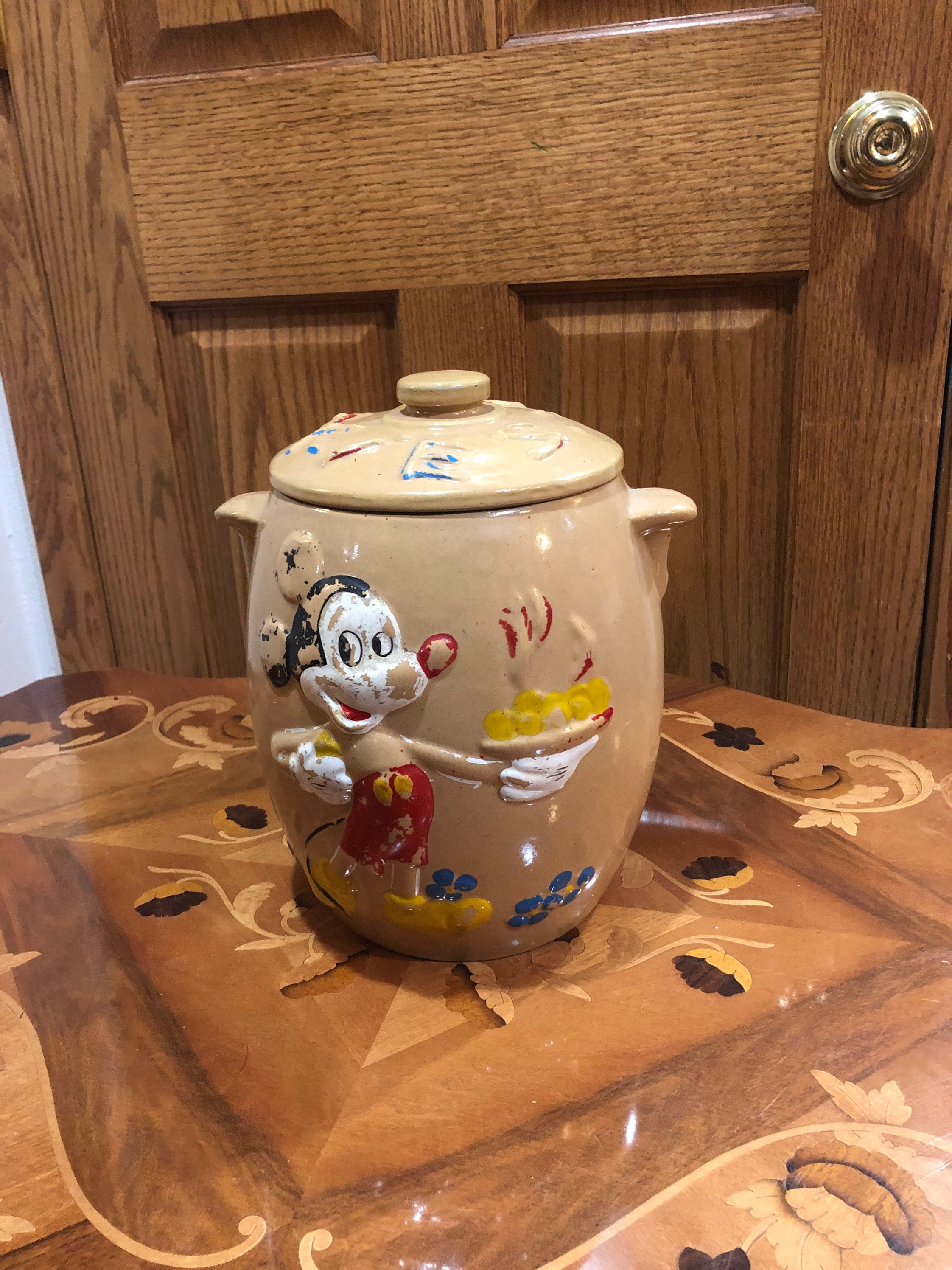 グーフィー クッキージャー （ディズニー　ヴィンテージ アンティーク） Vintage 1930s Mickey Mouse Walt Disney Productions Cartoon
