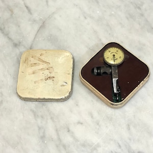 Antique H.A.Lowe Last Word Dial Indicator Model C 12587 Cleveland, OH Patent June 29 - 15 Others Pending, Original Case
