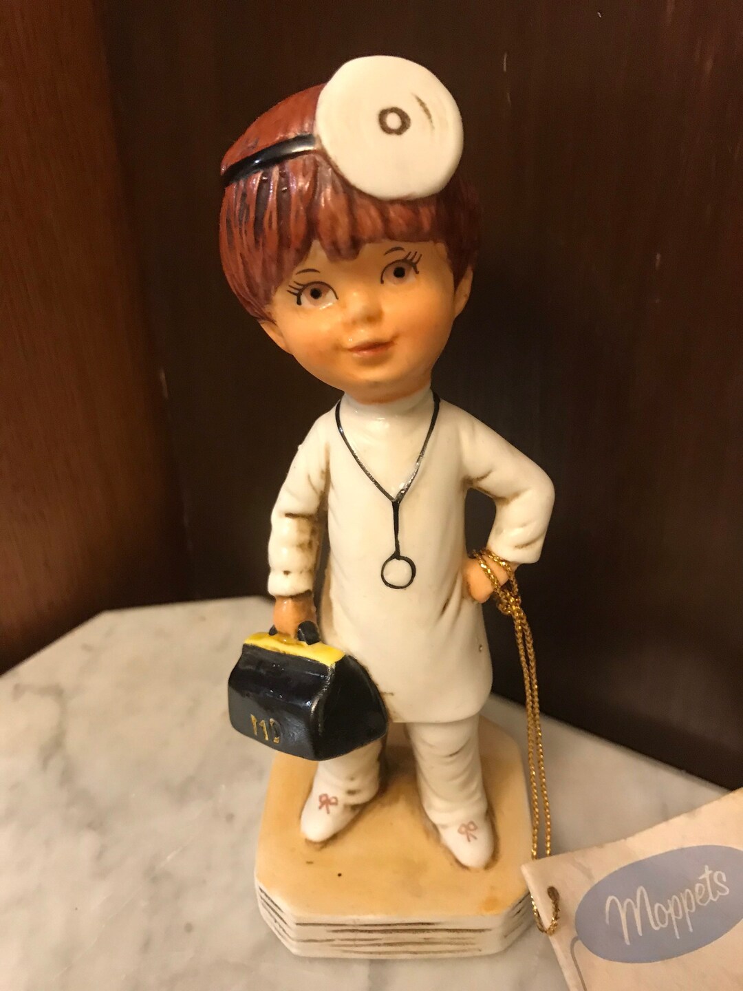 1976 Gorham Moppets Doctor Figurine Japan Fran Mar Etsy