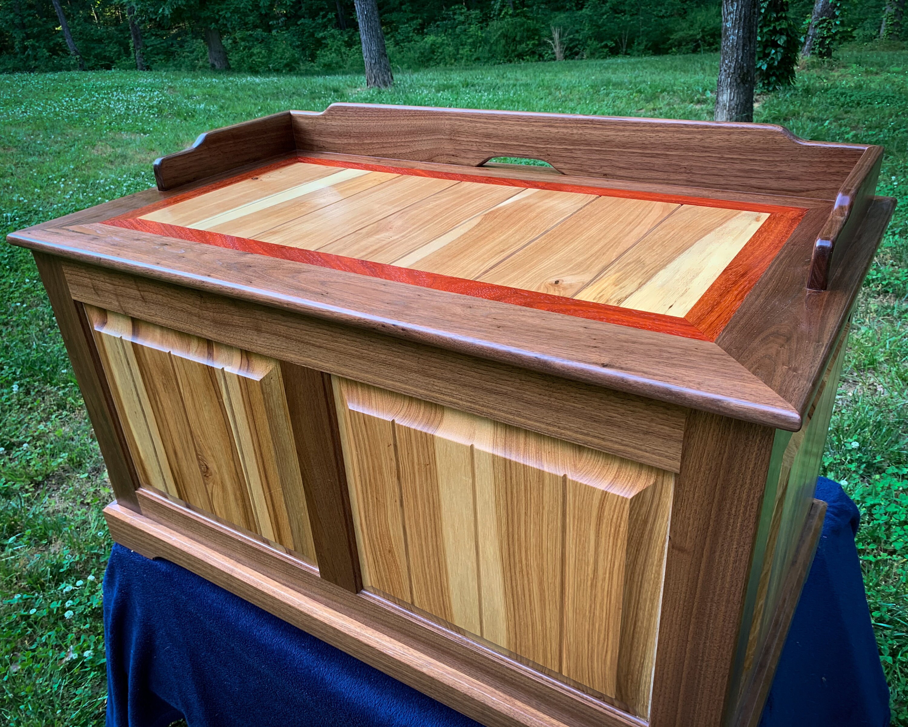 Large Hope Chest Blanket Chest Heirloom Chest Etsy