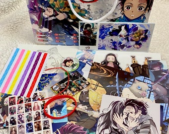 Demon Anime Mystery Bag Lucky Stationery Supplies Character Poster Anime Lover Manga Art Print