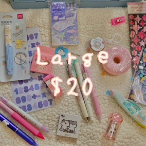 Japanese Stationary Mystery Supply Grab Bag Bundle read description image 3