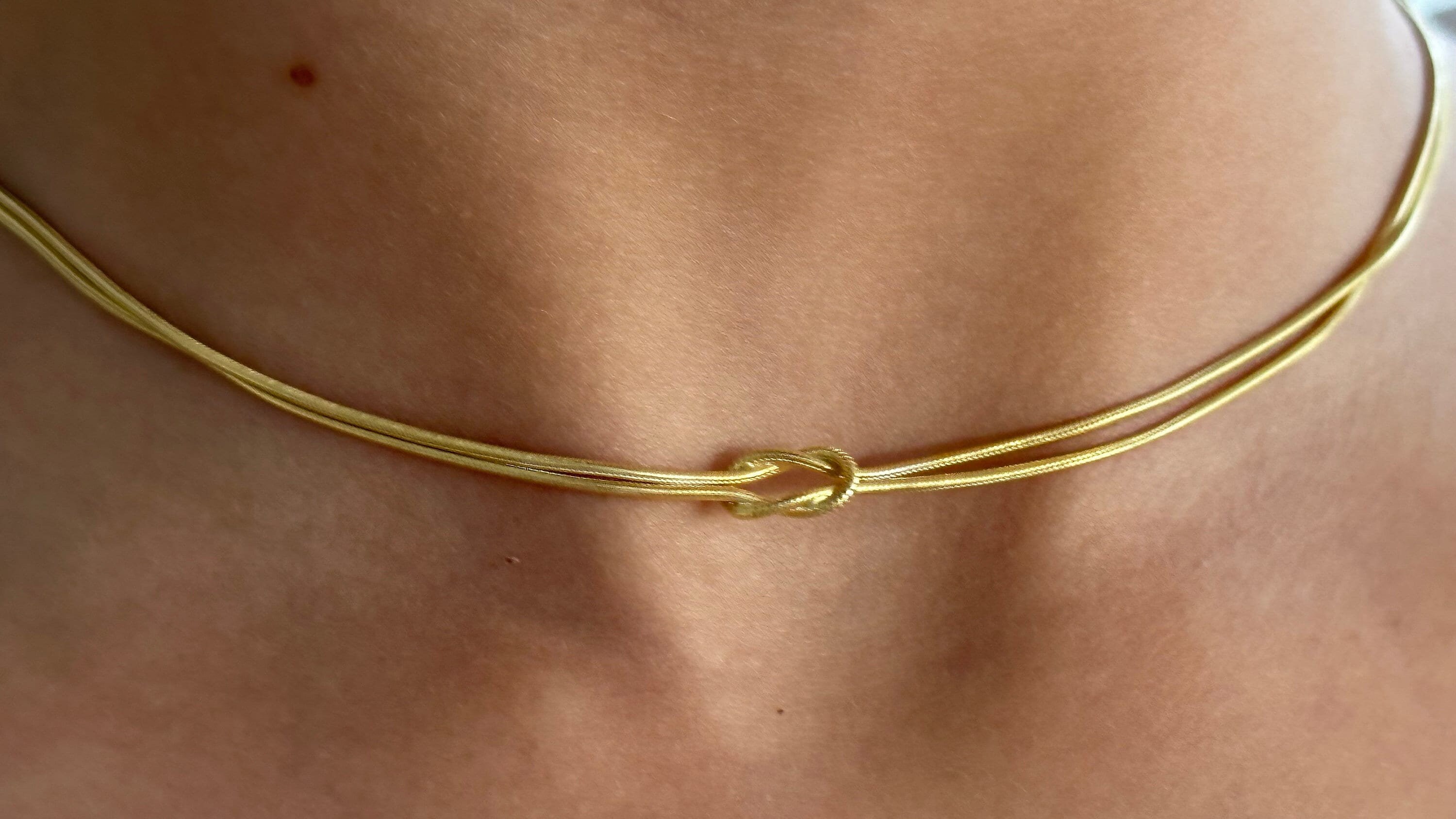 【新品未使用】chieko＋　チエコプラス　knot necklace New In｜CHIEKO+(チエコプラス)公式通販