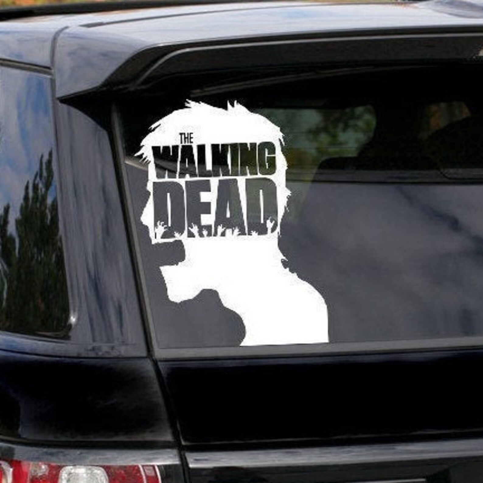 The Walking Dead Decal Twd Decal Zombie Negan AMC Twd Etsy