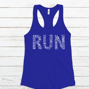 RUNNING MOTIVATIONAL SHIRT / Womens Racerback Running Tank Top - Etsy