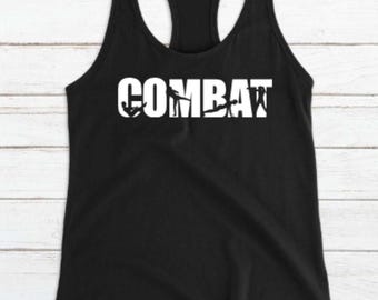 CHEMISE DE BODY COMBAT / Débardeur dos nageur pour femme / Débardeur musculaire / Les Mills Bodycombat / Kickboxing