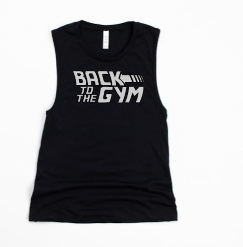 BACK To The GYM Social Distancing Workout Tank Women/'s Racerback Tank or Muscle Tank
