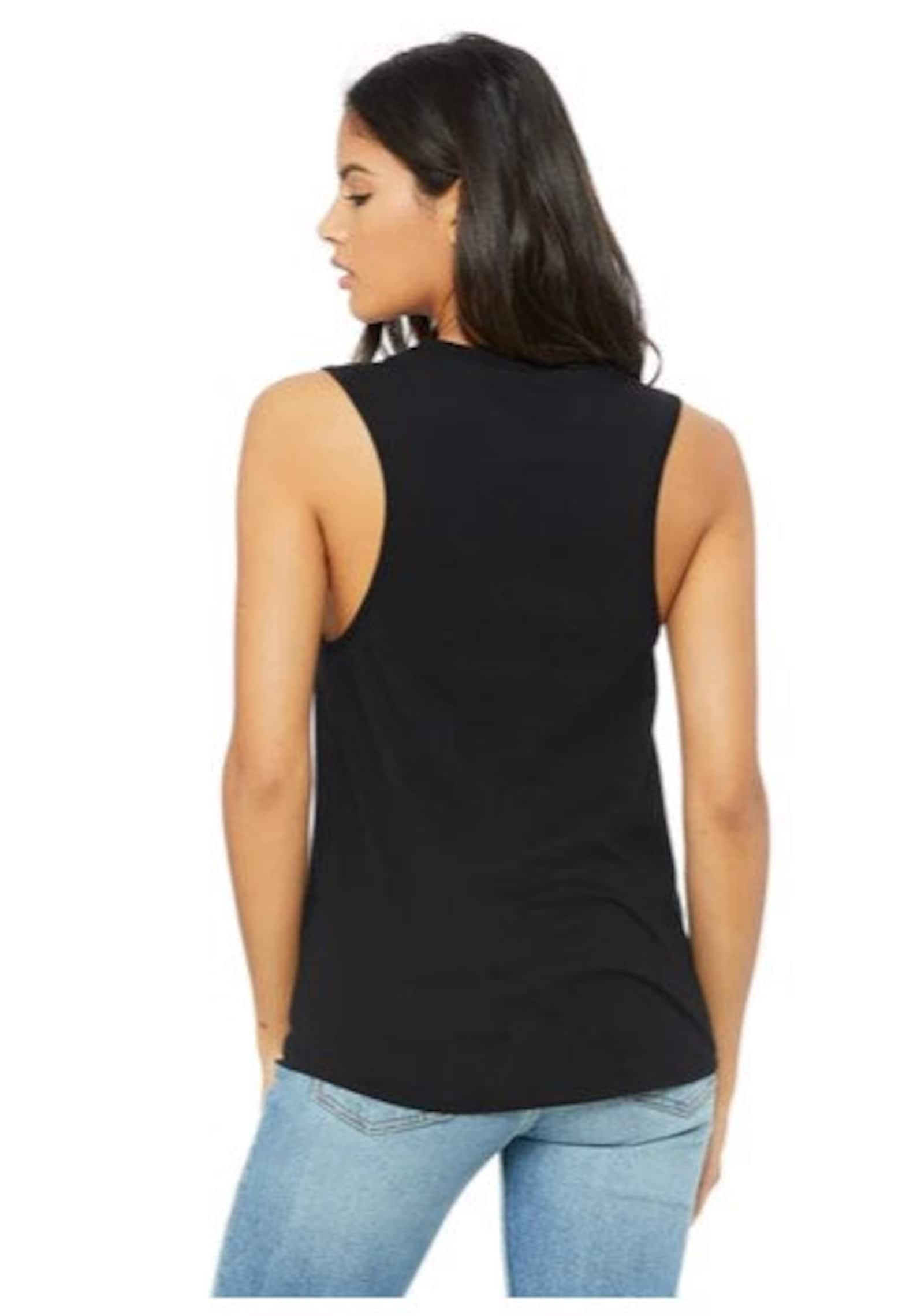 GRIT TANK GRIT Class Cutout Words Tank Top / Women's Etsy