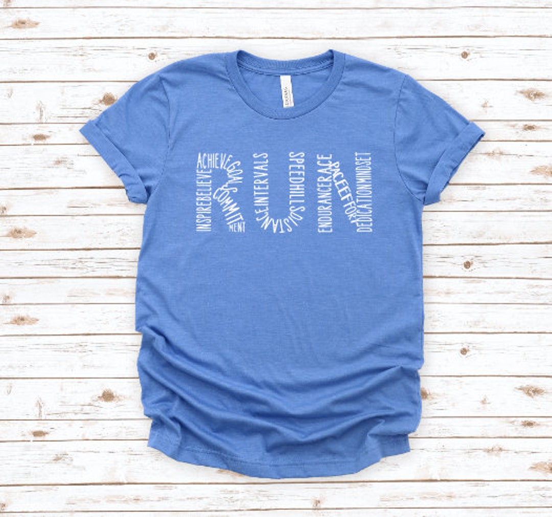 RUNNER TEE SHIRT / Motivational Running Super Soft T-shirt / Bella ...
