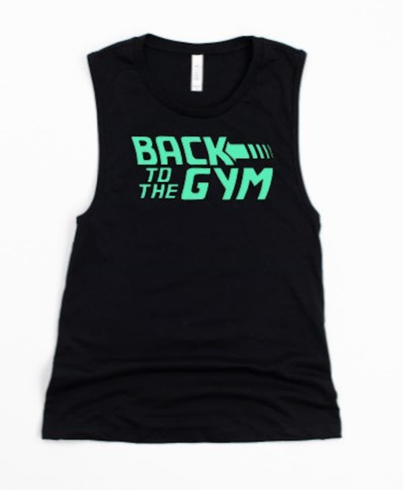 BACK To The GYM Social Distancing Workout Tank Women/'s Racerback Tank or Muscle Tank