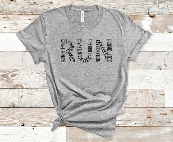 RUNNER TEE SHIRT / Motivational Running Super Soft T-shirt / | Etsy