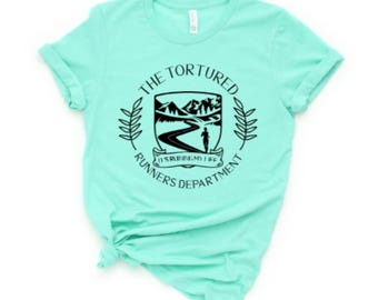 Tortured Runners Department T-Shirt: Super Soft Bella Canvas Tee