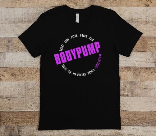Bodypump shirt 2025