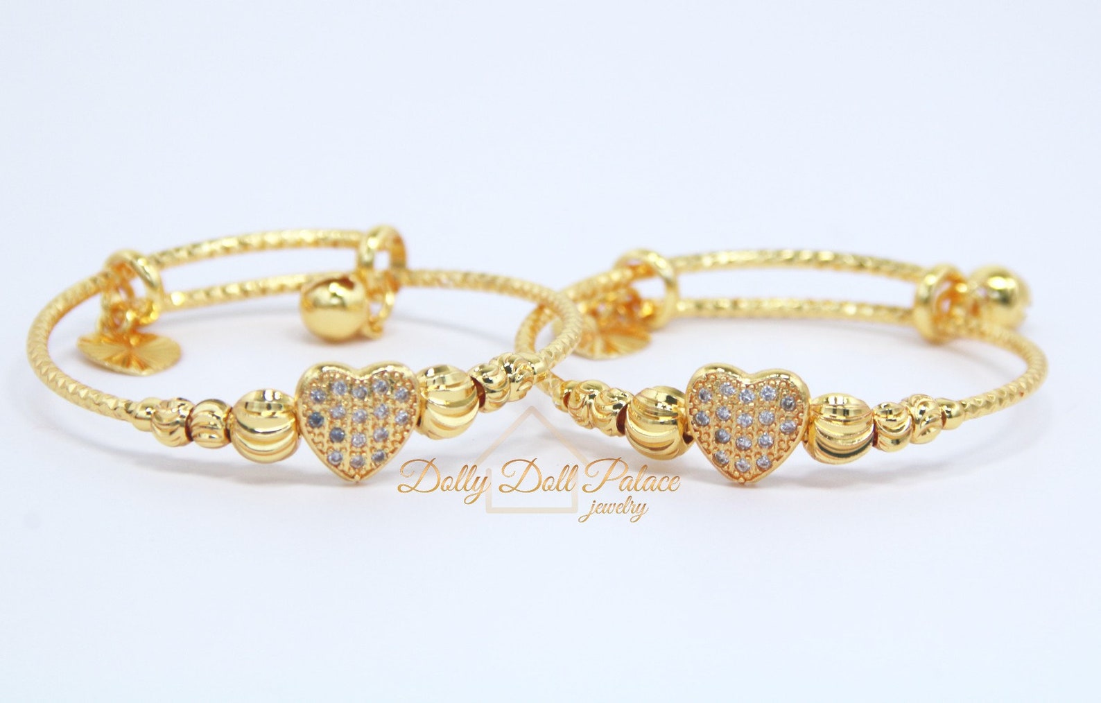 Beautiful Baby Bangles Toddler Bangles Adjustable Bangles Etsy