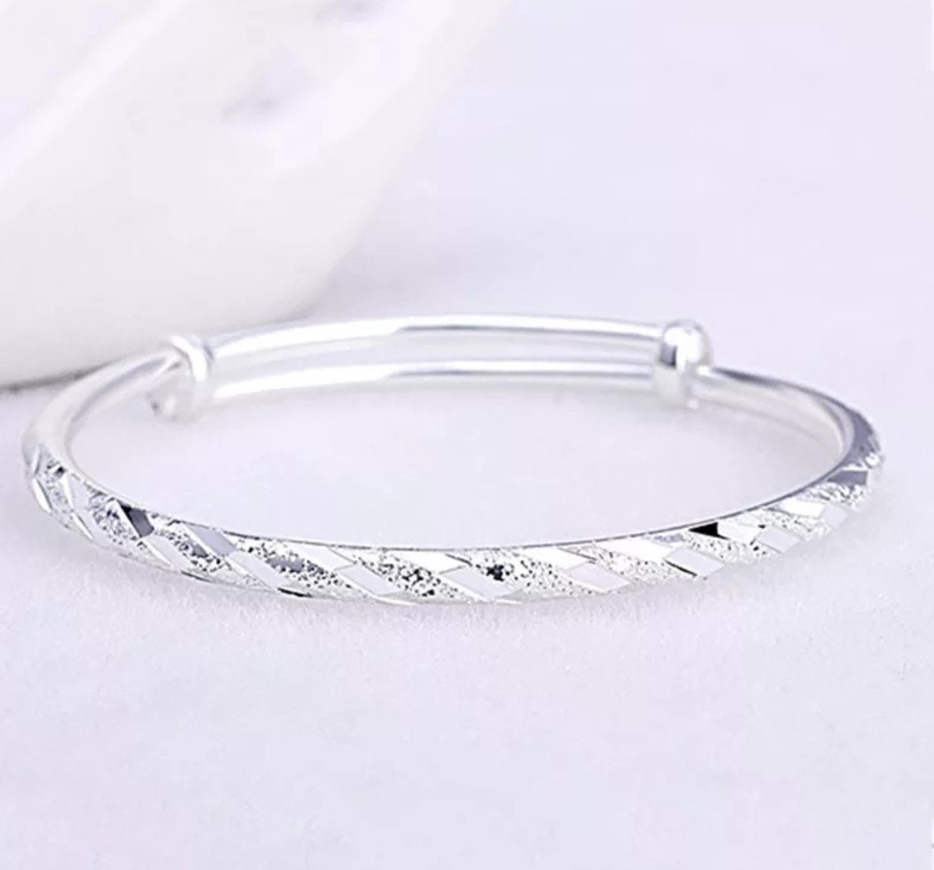 Beautiful Babies and Toddlers Silver 925 Bangles Baby Etsy