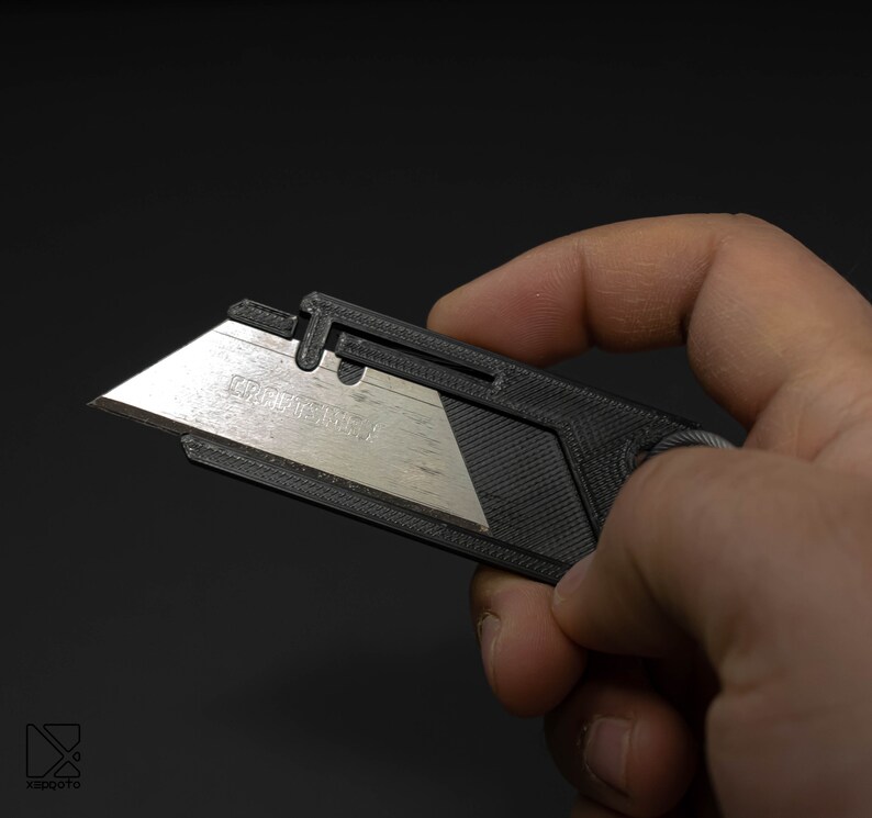 Low Profile EDC Carry Pocket Knife Box & Packet Cutter Etsy