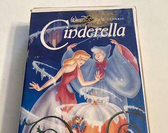 ウォルト・ディズニー シンデレラ (VHS、1950) ブラックダイヤモンド