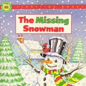 Vintage The Missing Snowman by Jo Albee. 1990. Softcover      VMissingSnowman