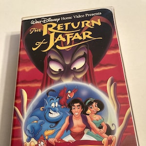 Vintage The Return of Jafar VHS tape Walt Disney Home Video             JafarVHS