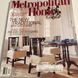 Vintage Metropolitan Home magazine Nov/Dec 97.         MetropolitanH