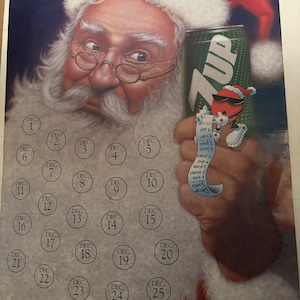 Santa 7up - Etsy