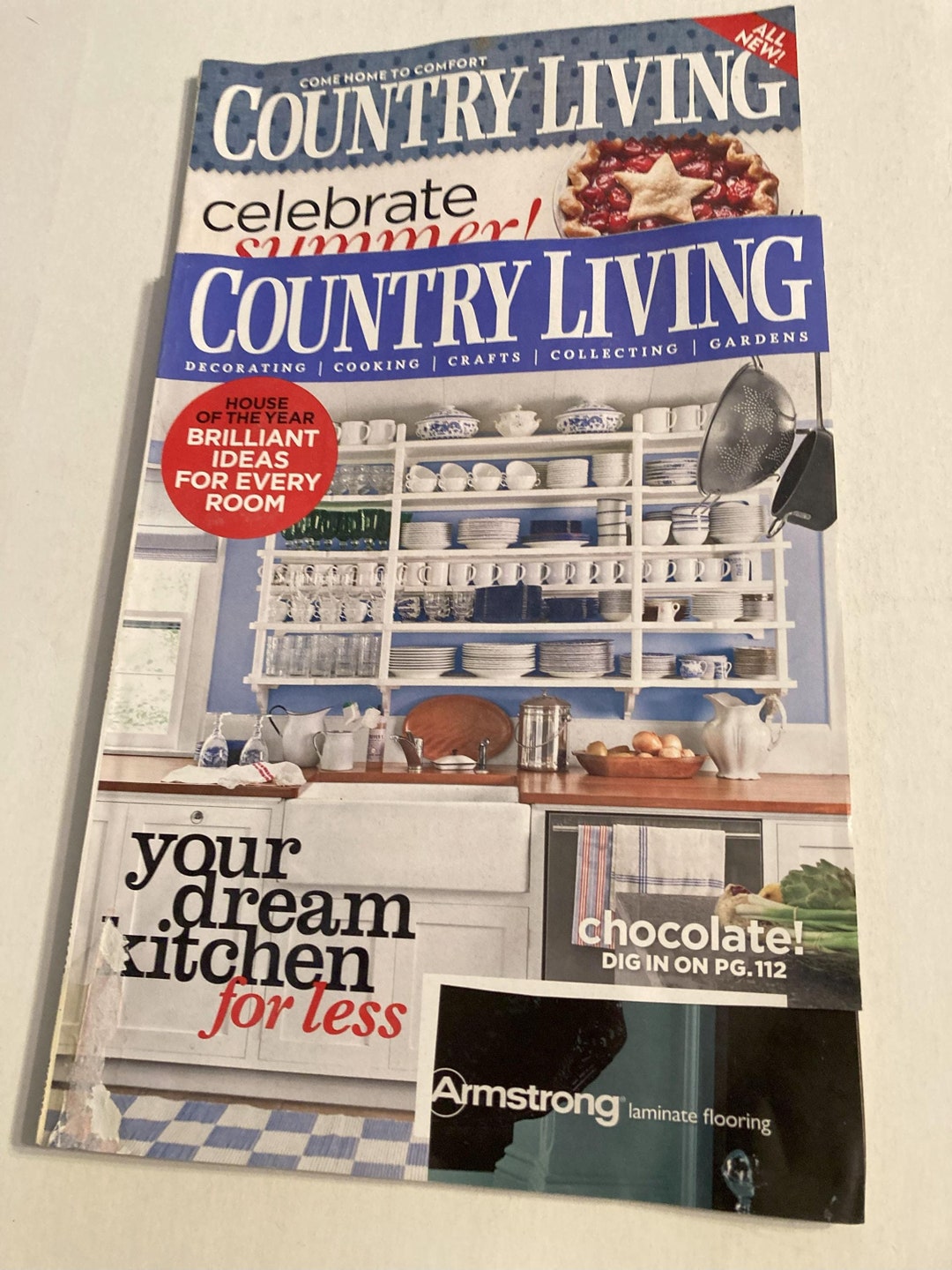 Vintage Country Living Magazine 2 Issues 2009 Countryliving09 Etsy