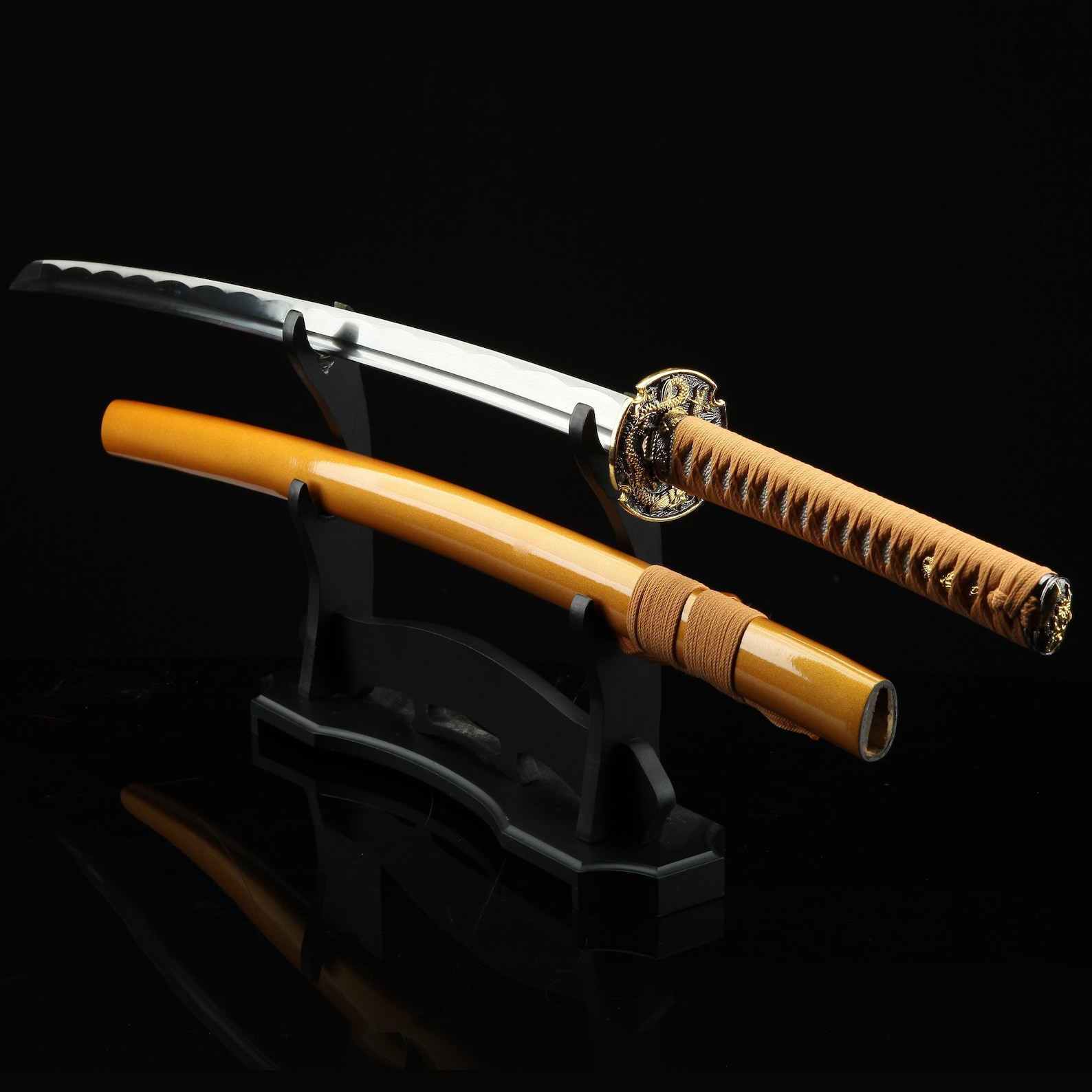 battel ready open mouth dragon katana battel ready open mouth dragon katana