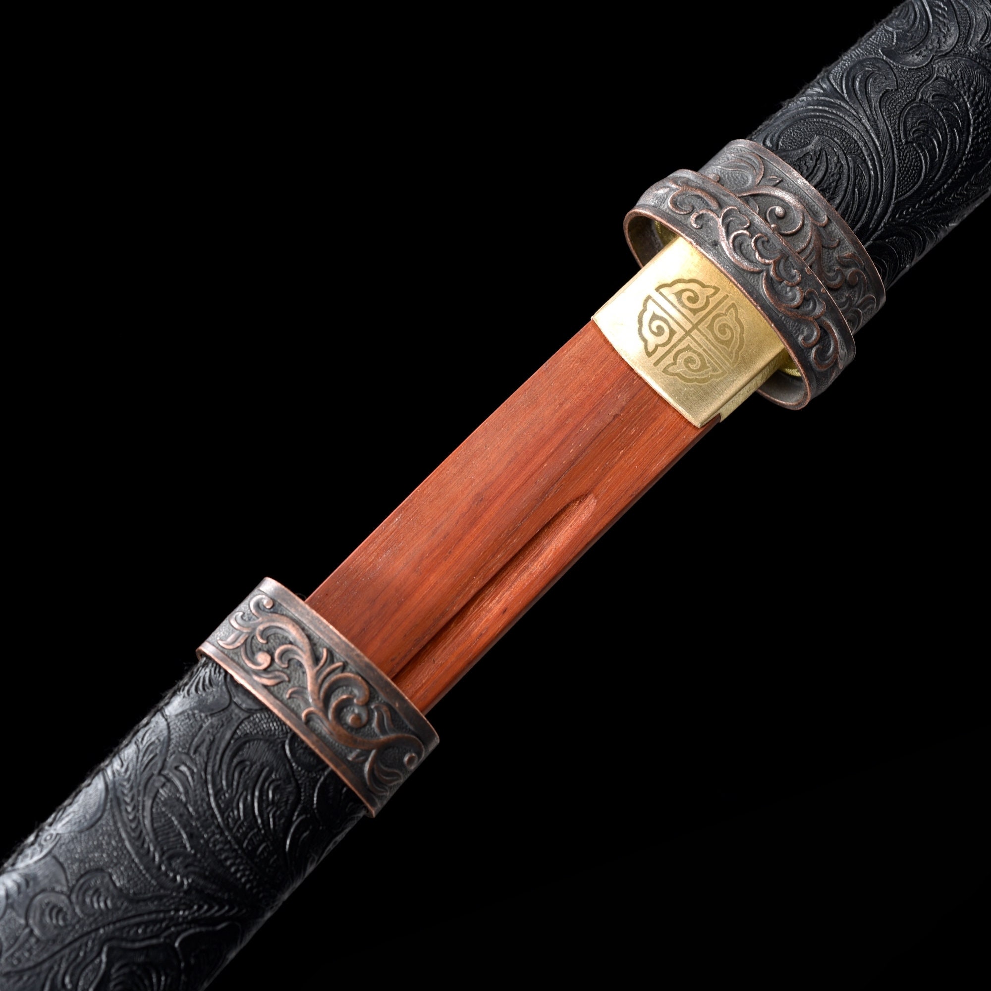 Handmade Practice Rosewood Blade Samurai Wooden Katana Sword Etsy