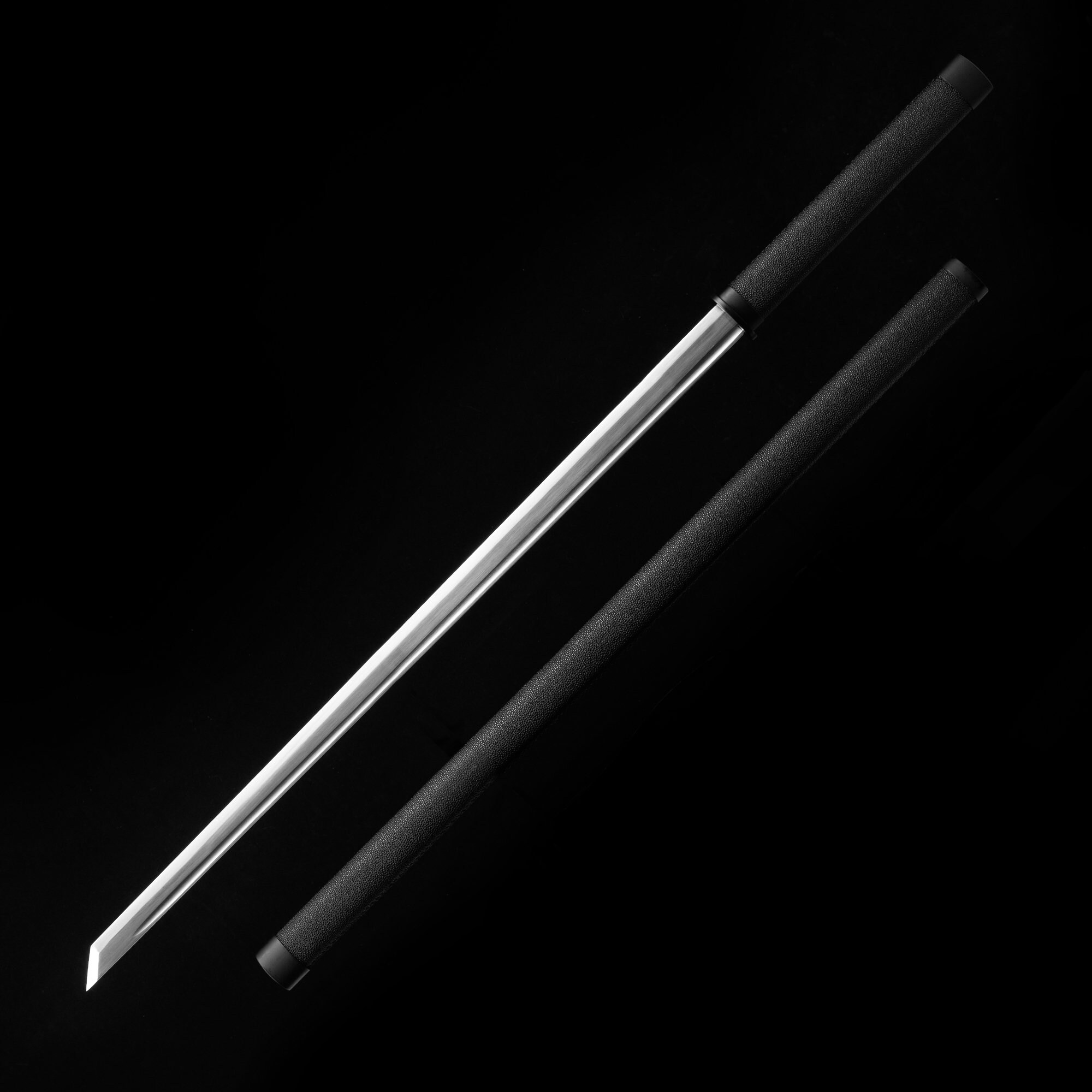 Handmade High Manganese Steel Straight Blade Japanese Ninjato Etsy