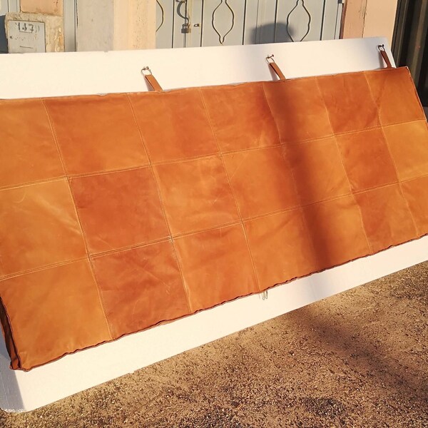 Leather Headboard Etsy