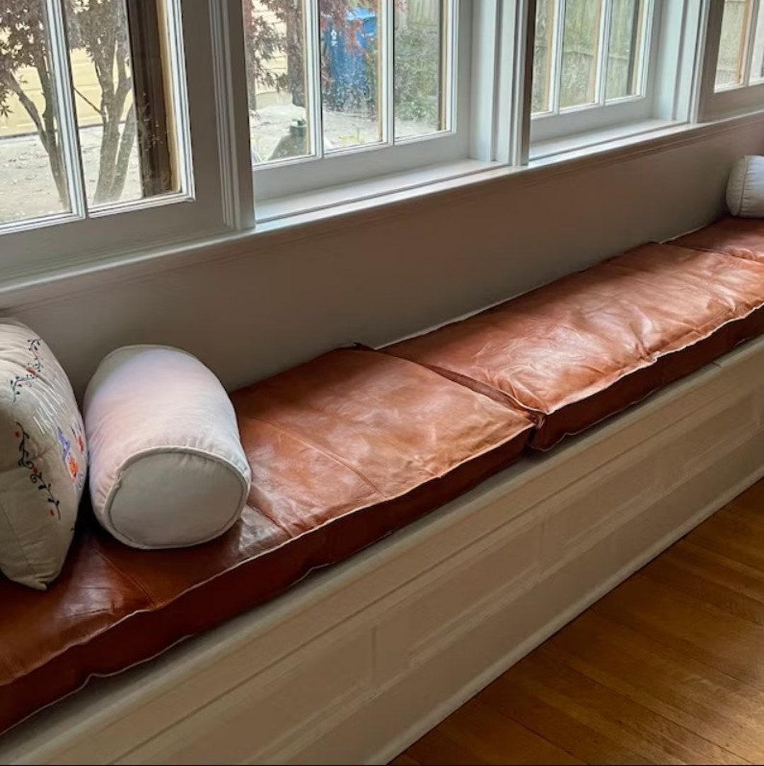 Leather Bench Cushion Leather Seat Cushion ,leather Bench Rectangular