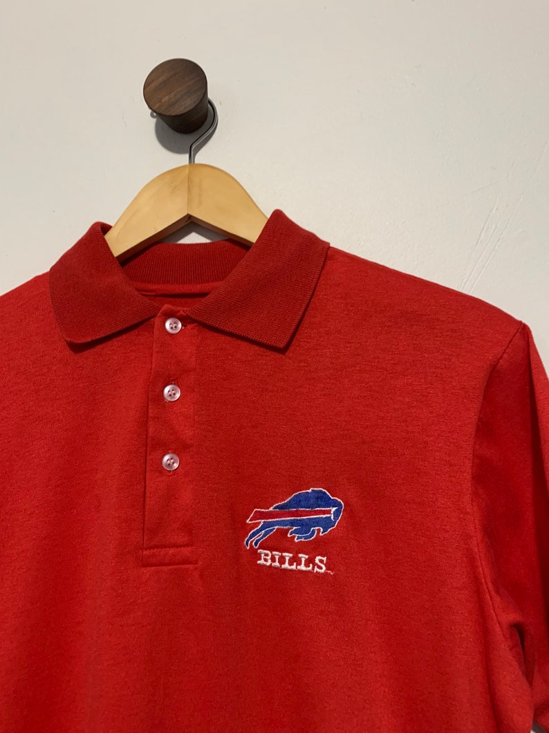 Buffalo Bills vintage Red 90\u2019s Polo
