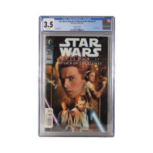 Vintage Star Wars Episode 2 II Attack of the Clones Dark Horse Special Comic Book Comics Lucas Magazine #3 2002 2000&#39;s 2000s CGC 3.5 Grading