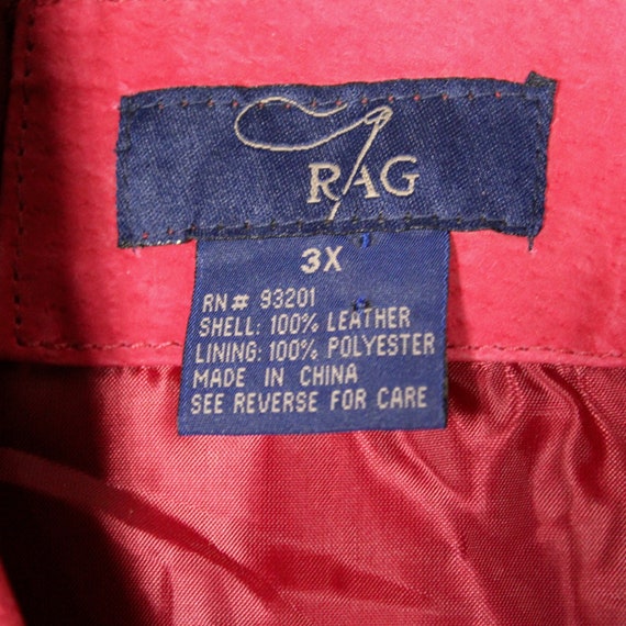 Vintage Rag 100% Genuine Leather Women's Coat Jac… - image 4