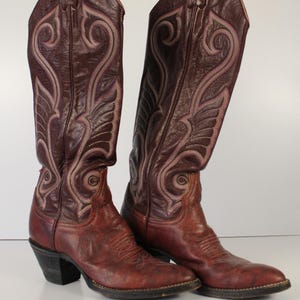 Larry Mahan Red Boots - Etsy display picture 2
