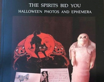 The Spirits Bid You  Early Halloween Photos and Ephemera Costumes Party Invitations Masks