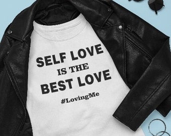 Self Love Is The Best Love, Spring Tee, On Sale, 2022 New Tees, Gifts For Her, Birthday Gifts, Self Love, Loving Me Tee, Under 50