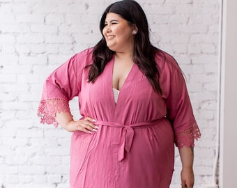 plus size luxury robes