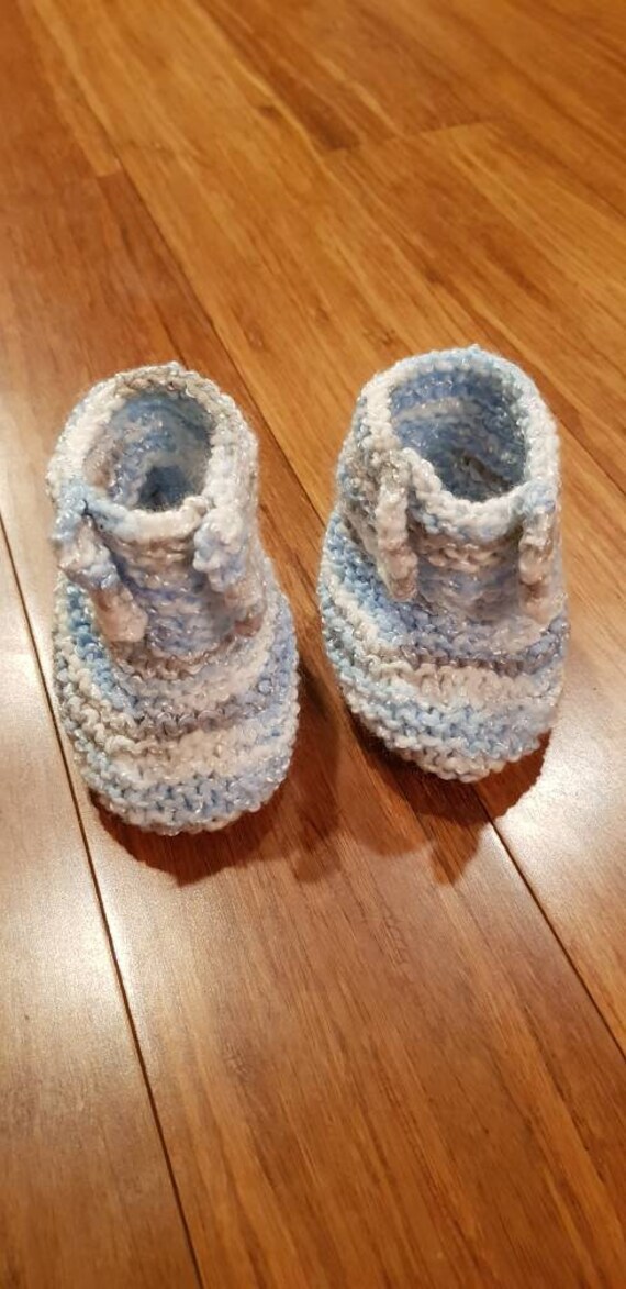 baby boy crib booties