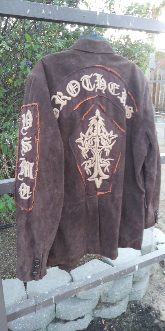 Wilsons Leather Suede Bikers Jacket XL