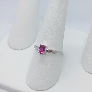 CUSTOM - Pink Tourmaline Solitaire Gemstone Ring