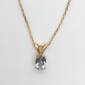 Aquamarine Necklace