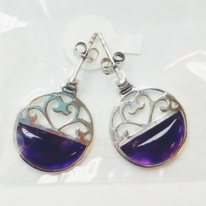 CUSTOM Amethyst Earrings